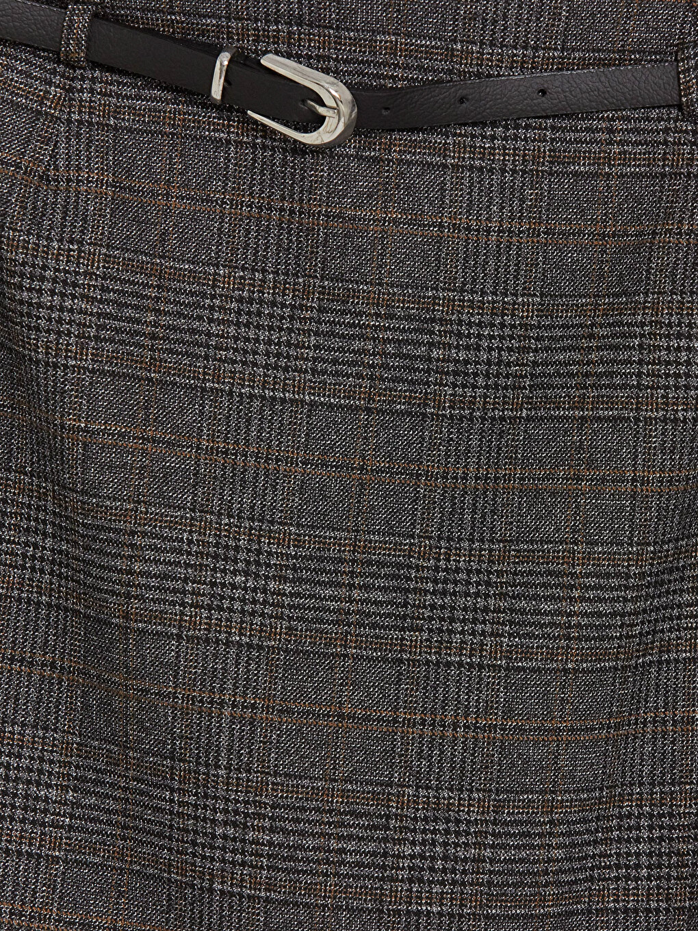 Woman Grey Skirt-5