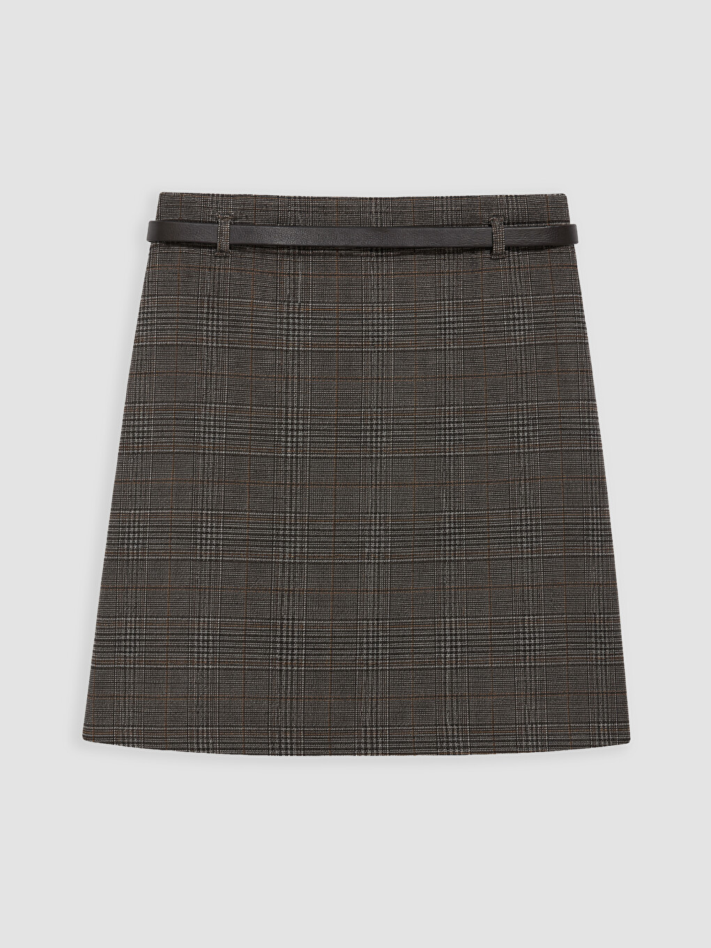 Woman Grey Skirt-6