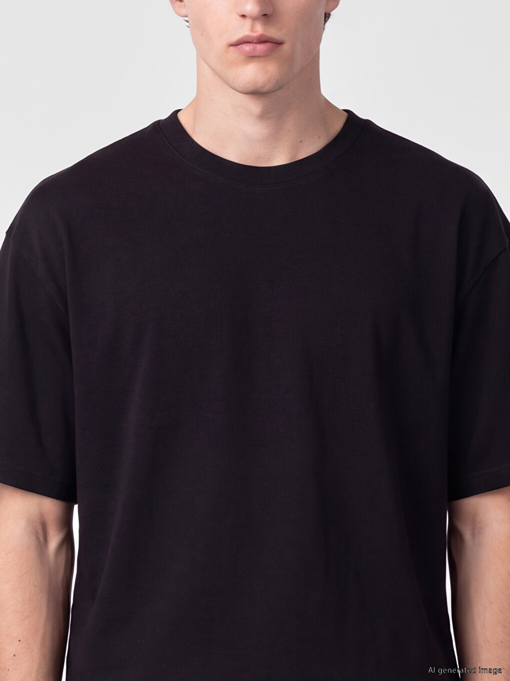 Crew Neck Men's T-shirt-2