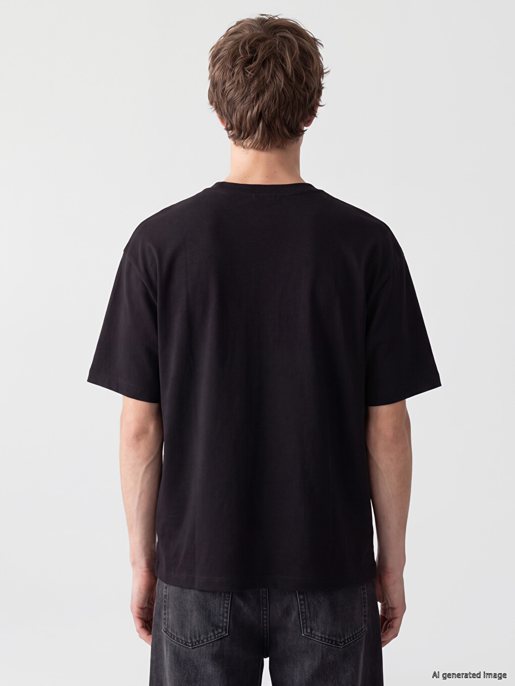 Crew Neck Men's T-shirt-3