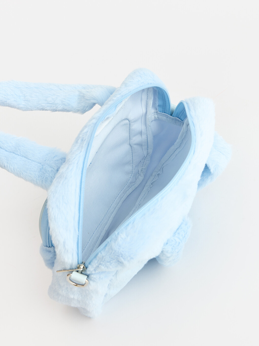 Lila Stitch Baskılı Kız Çocuk Omuz Çantası-3