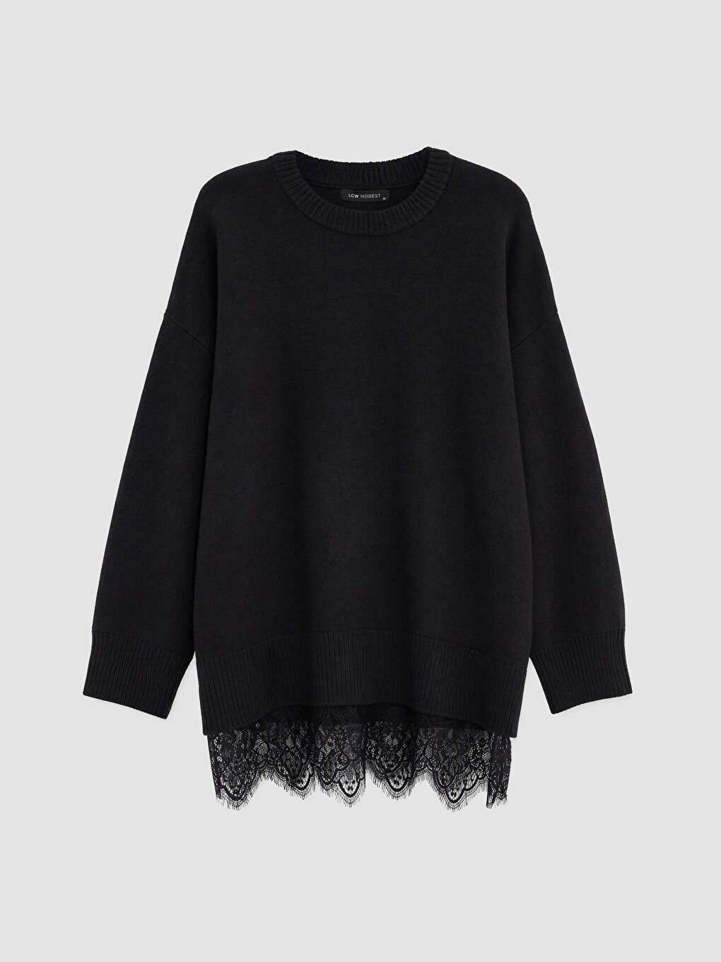 Lace Women's Knitwear Tunic-4