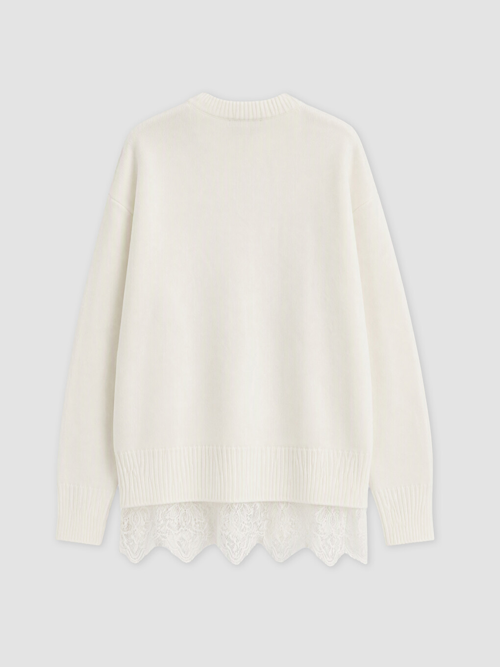 Lace Women's Knitwear Tunic-7