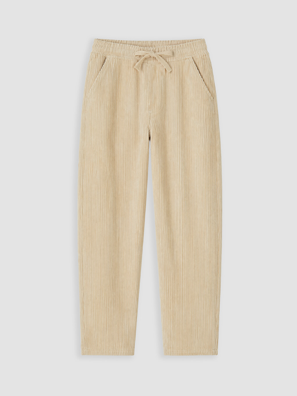 Elastic Waist Boys' Corduroy Trousers-1