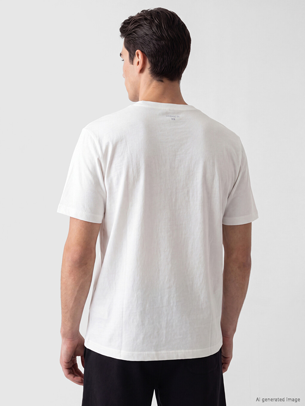 Crew Neck Men's T-shirt-2