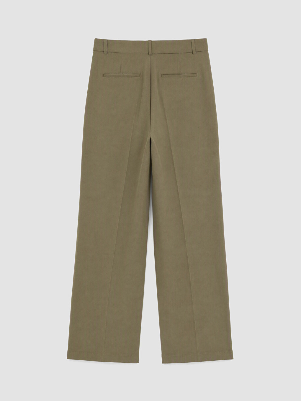 Haki Regular Fit Kadın Pantolon-6