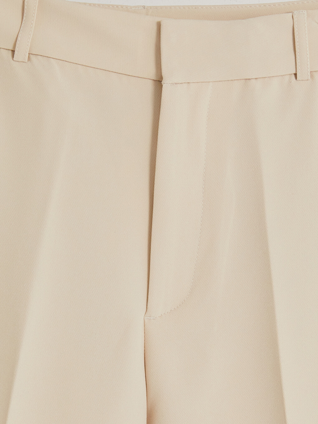 Bej Regular Fit Kadın Pantolon-1