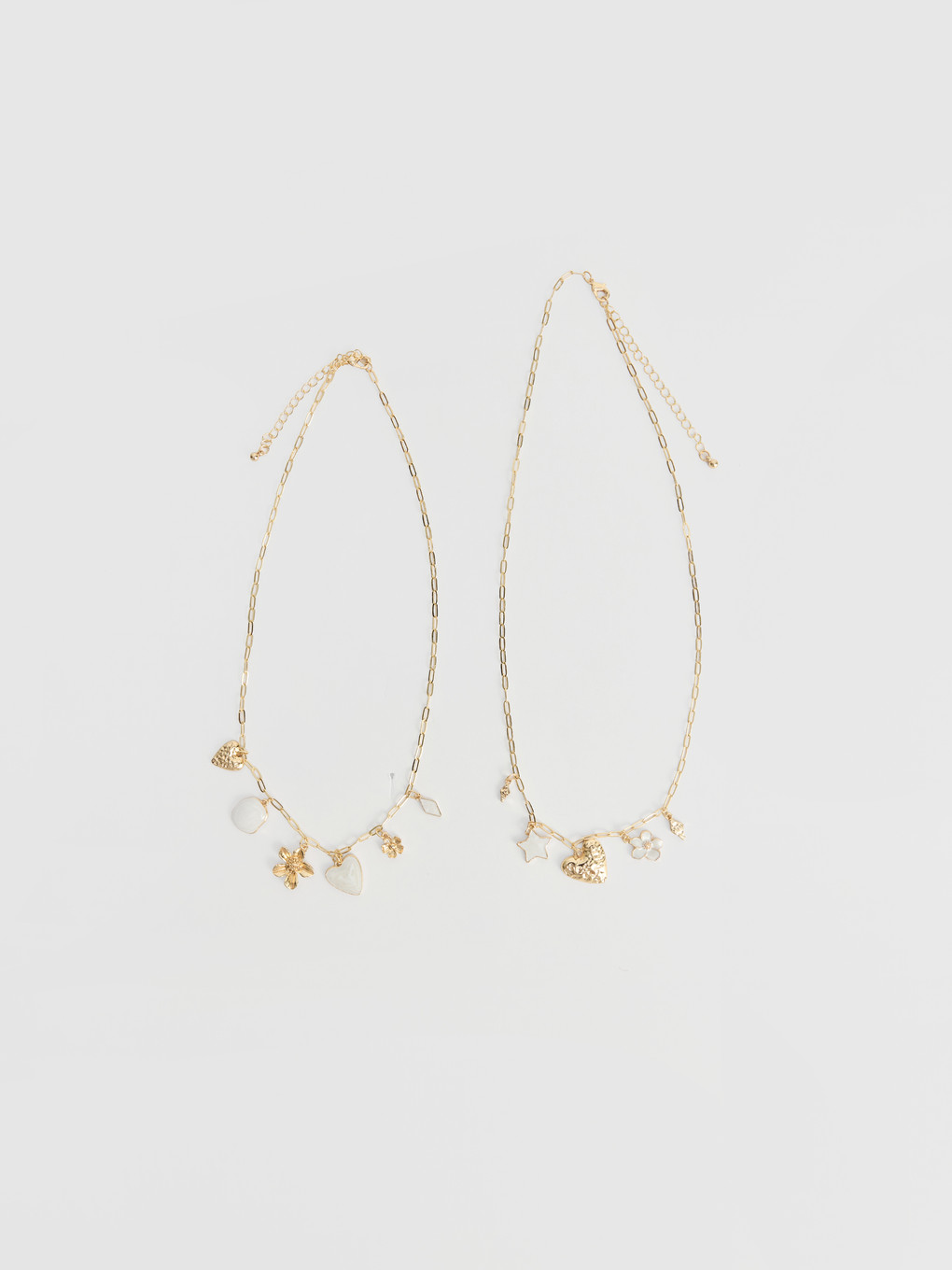 2 Pack Women Chain Necklace