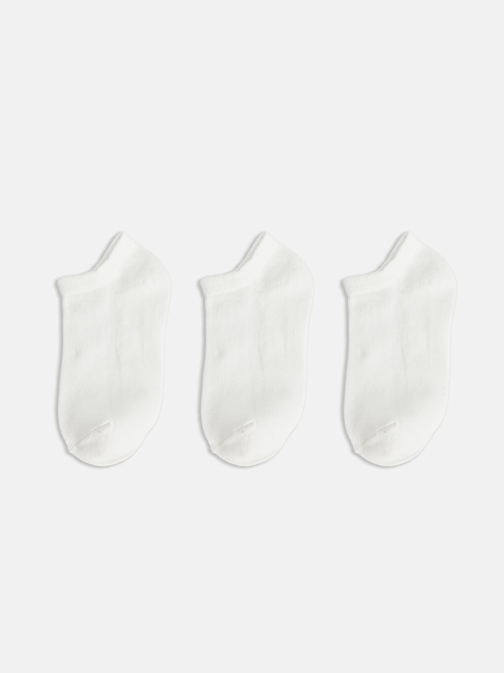 Boy White Trainer Socks
