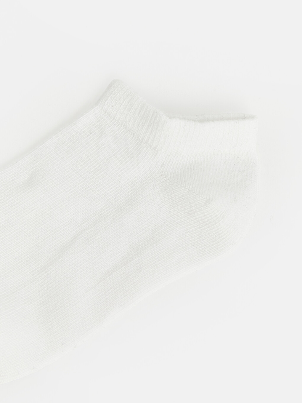 Boy White Trainer Socks-1