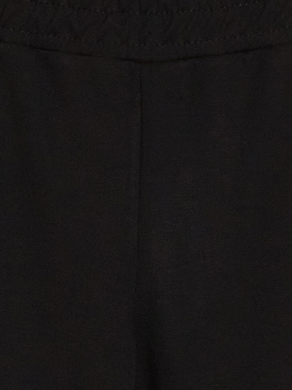Siyah Wide Leg Fit Kız Çocuk Eşofman Altı-2