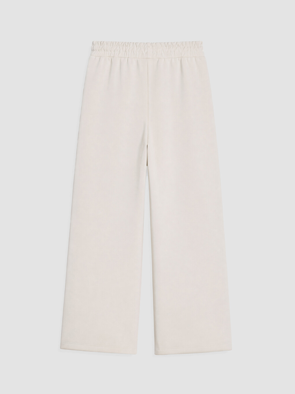 Gri Wide Leg Fit Kız Çocuk Eşofman Altı-1