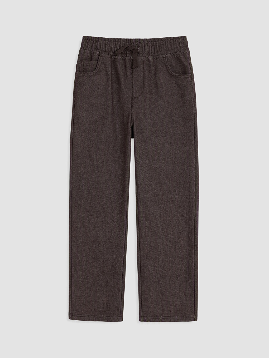 Kahverengi Regular Fit Erkek Çocuk Jean Pantolon