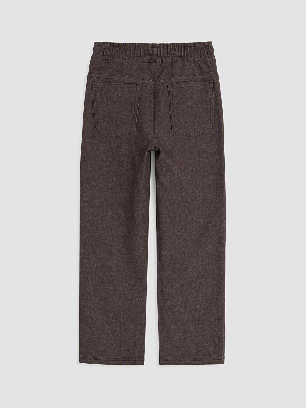 Kahverengi Regular Fit Erkek Çocuk Jean Pantolon-2
