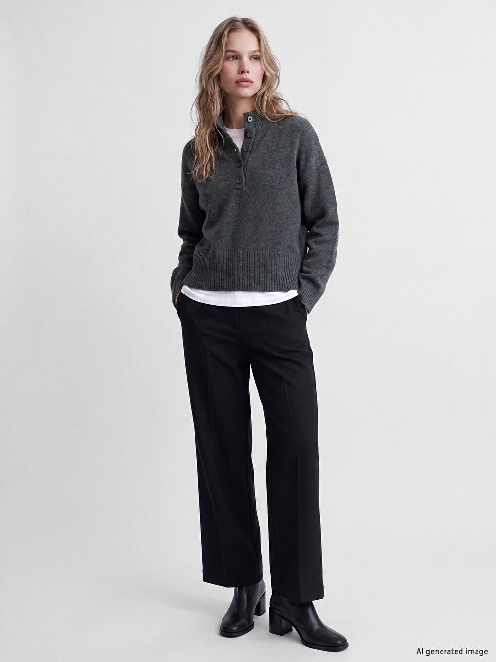 Oversize Women's Knitwear Sweater-1