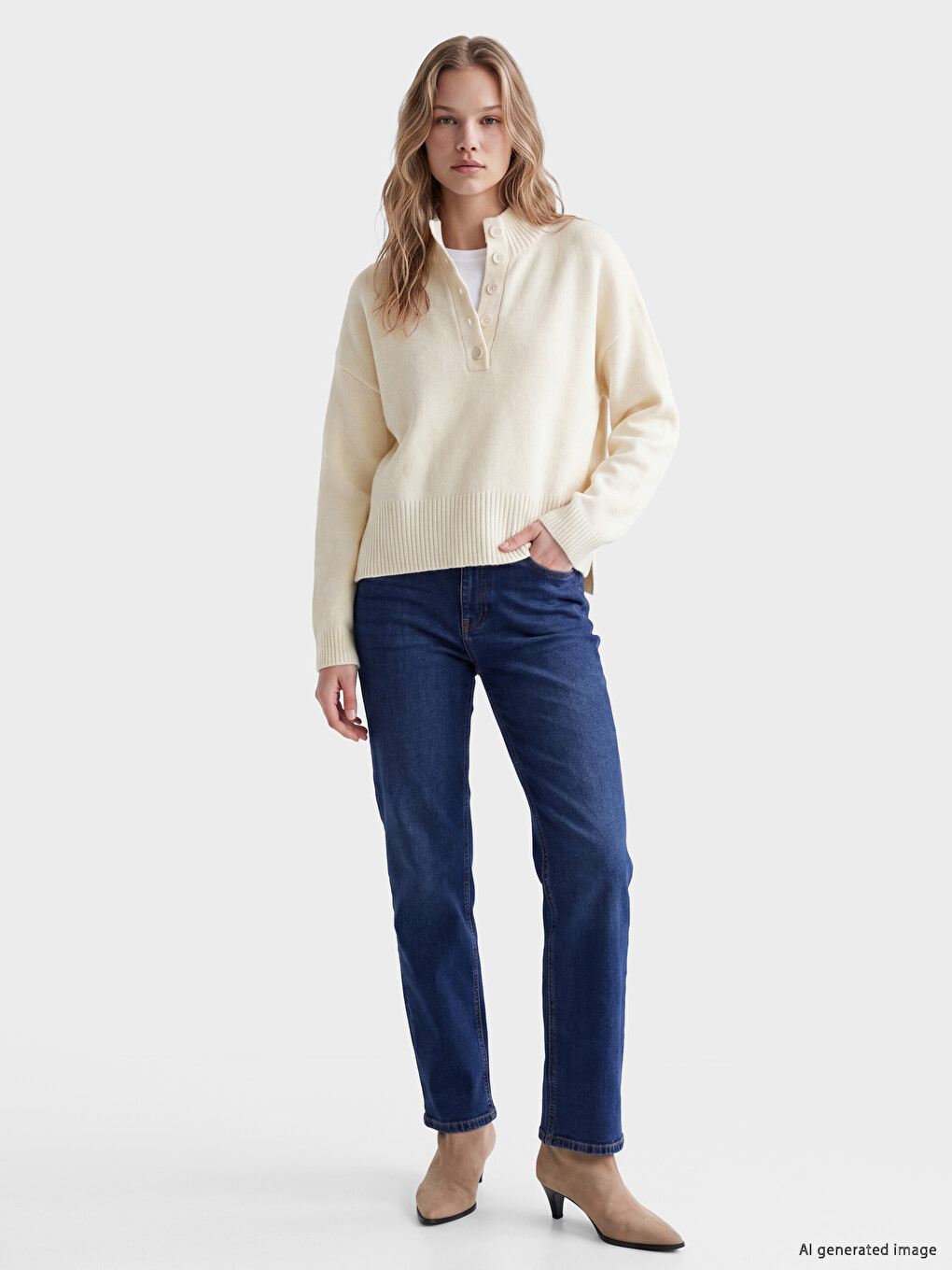 Oversize Women's Knitwear Sweater-1