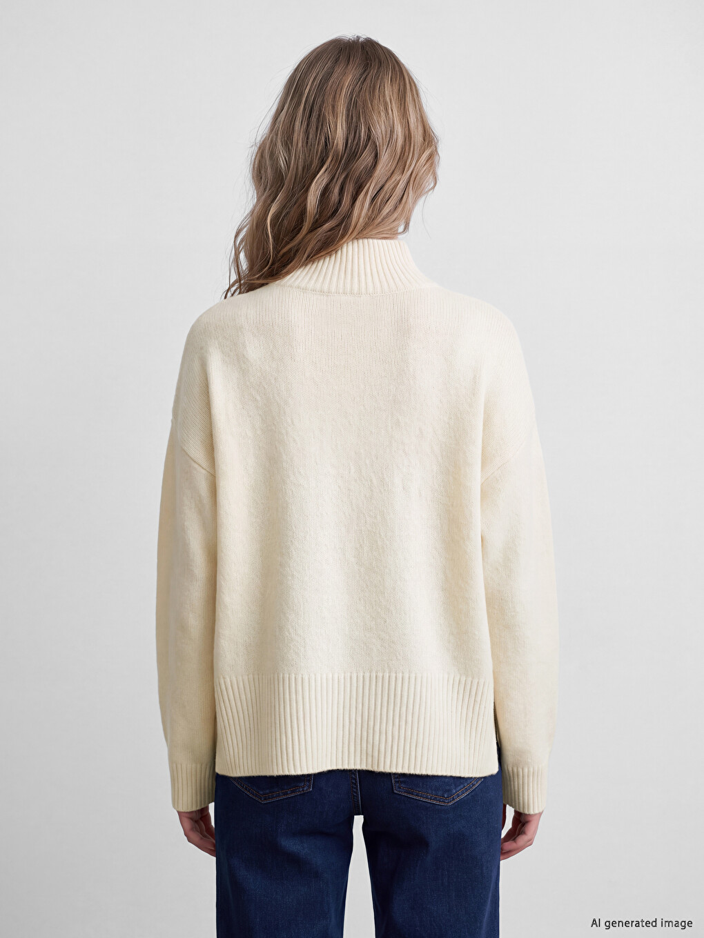Oversize Women's Knitwear Sweater-3
