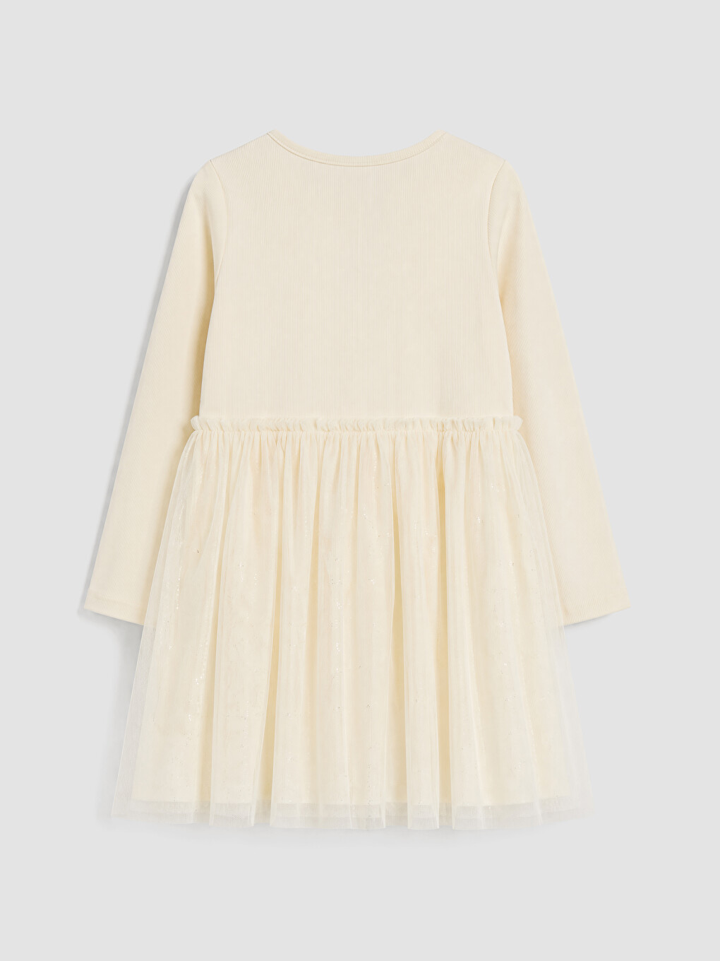 Girl Ecru Dress-3