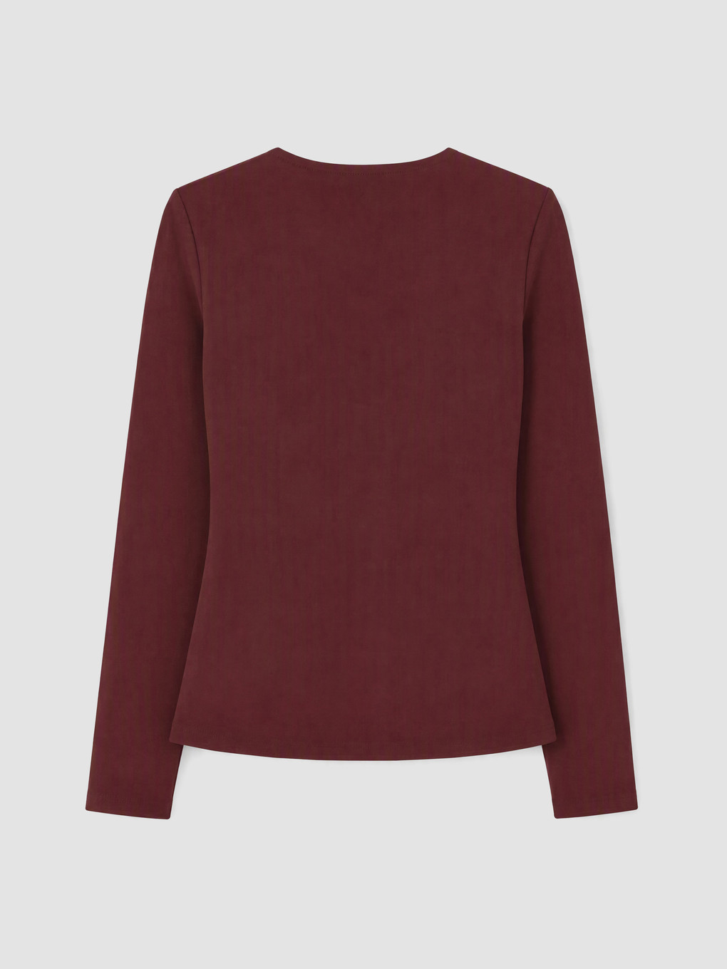 Bluza S Dvorednim Preklopnim Ovratnikom I Naborima-6