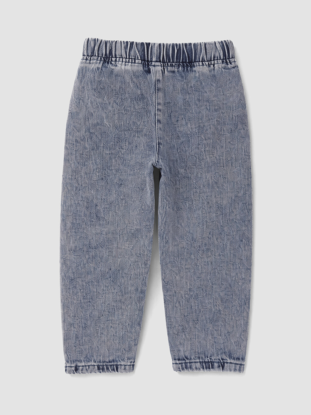 Heart Patterned Girls' Jeans-3