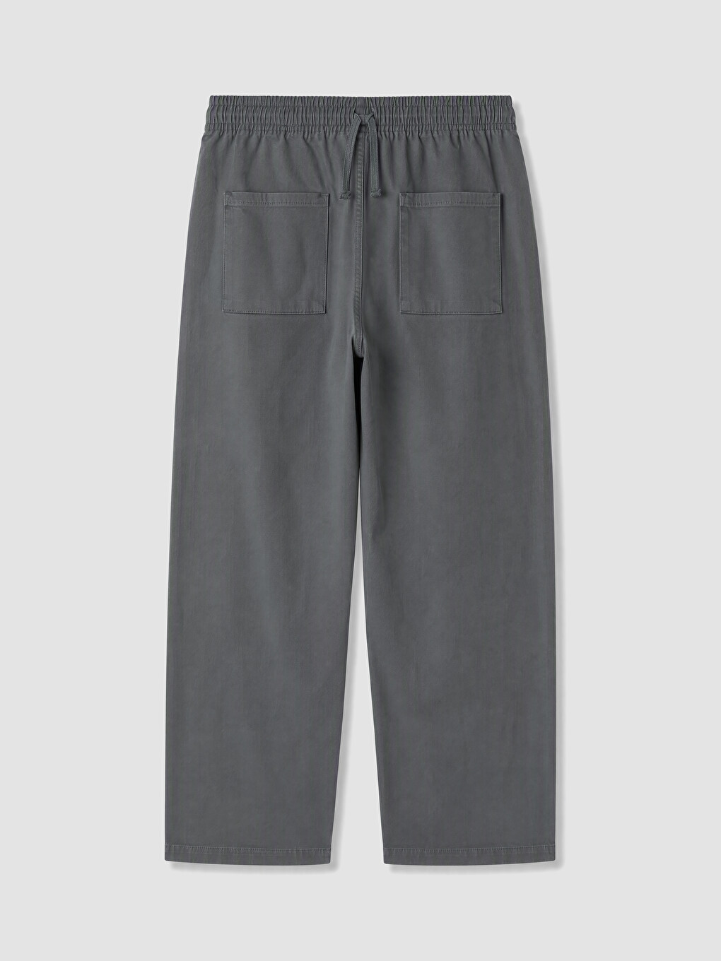 Relaxed Fit Men's Gabardine Trousers-2