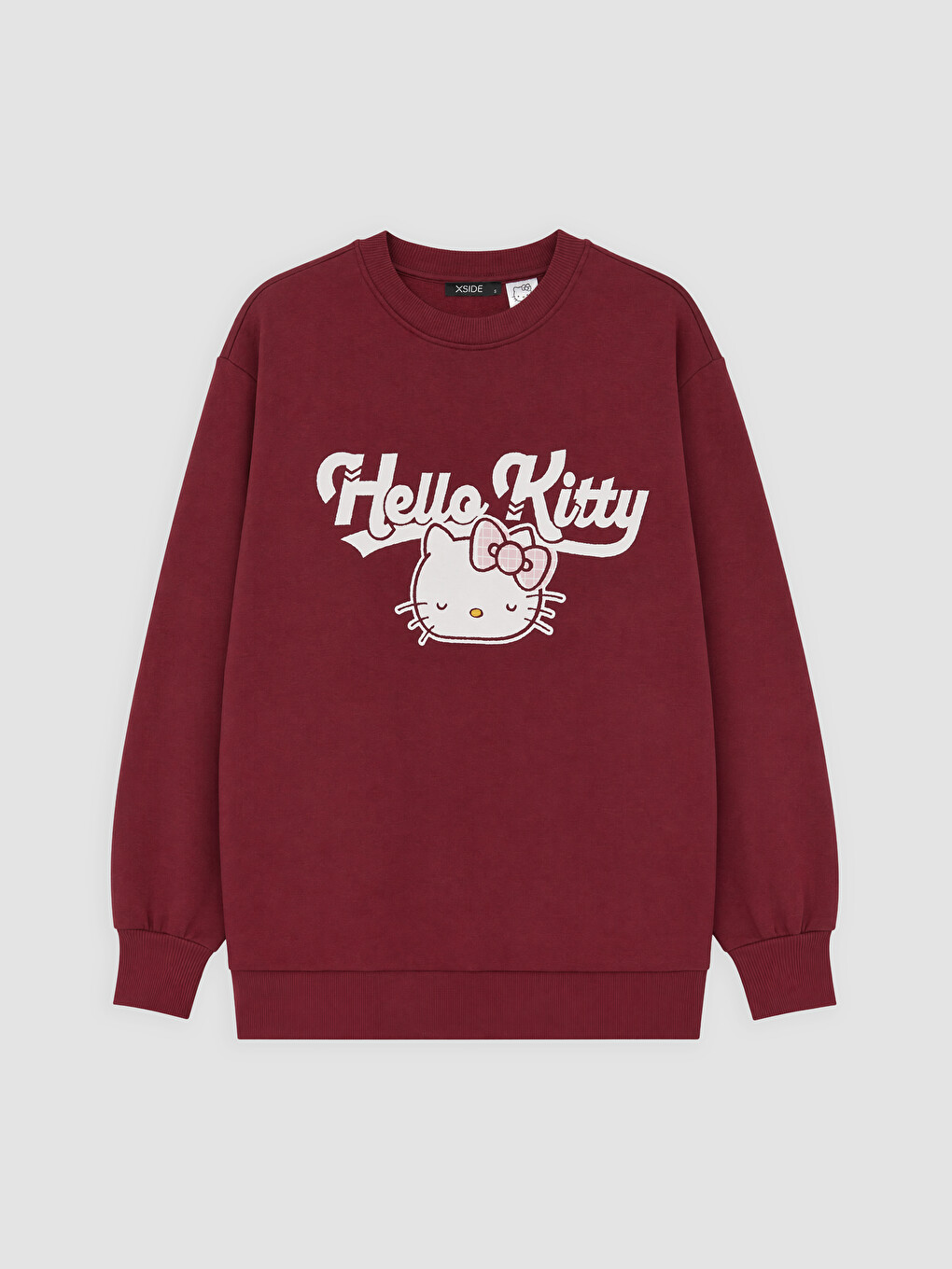 Woman Bordeaux Sweatshirt-4