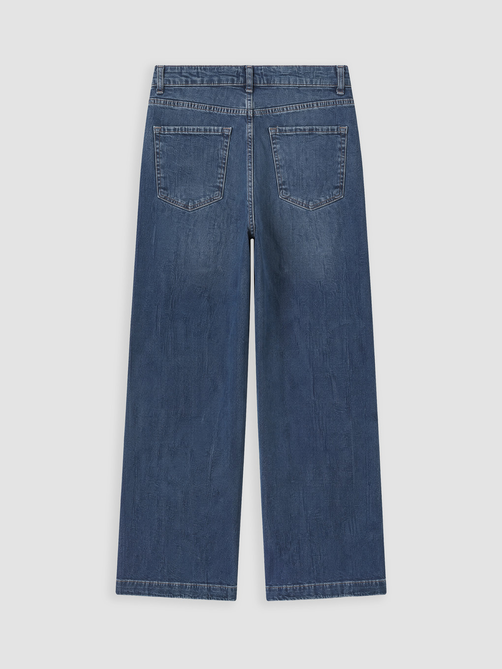 High Waisted Culotte Fit Women's Jeans-7