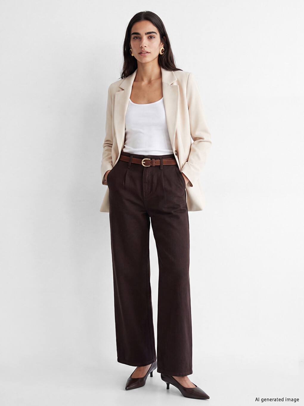 Crepe Women's Blazer Jacket-1