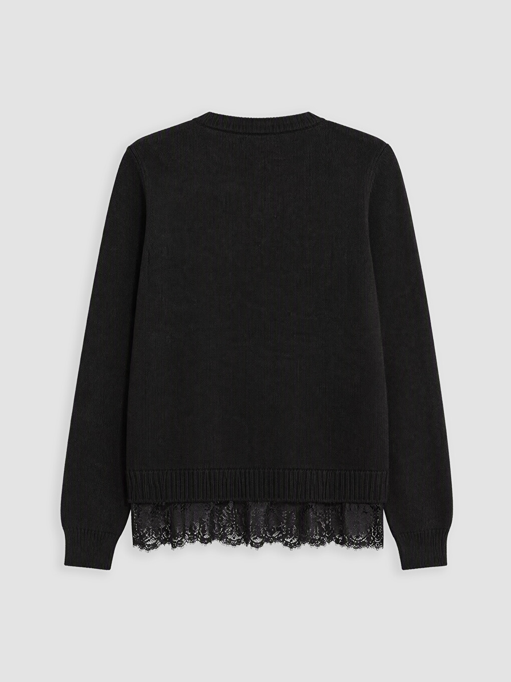 V Neck Lace Detailed Women's Cardigan-2