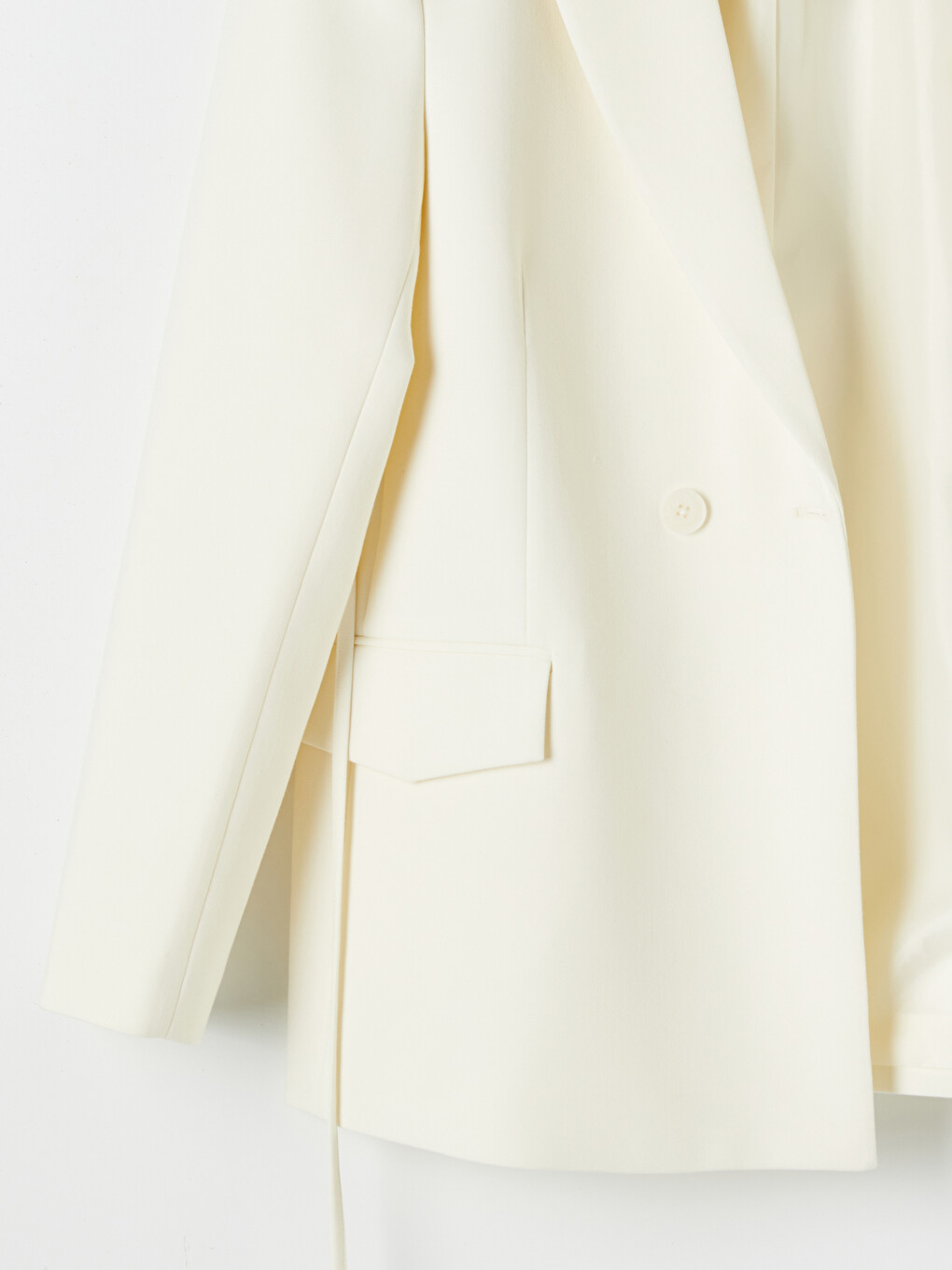Sashed Women's Blazer Jacket-6