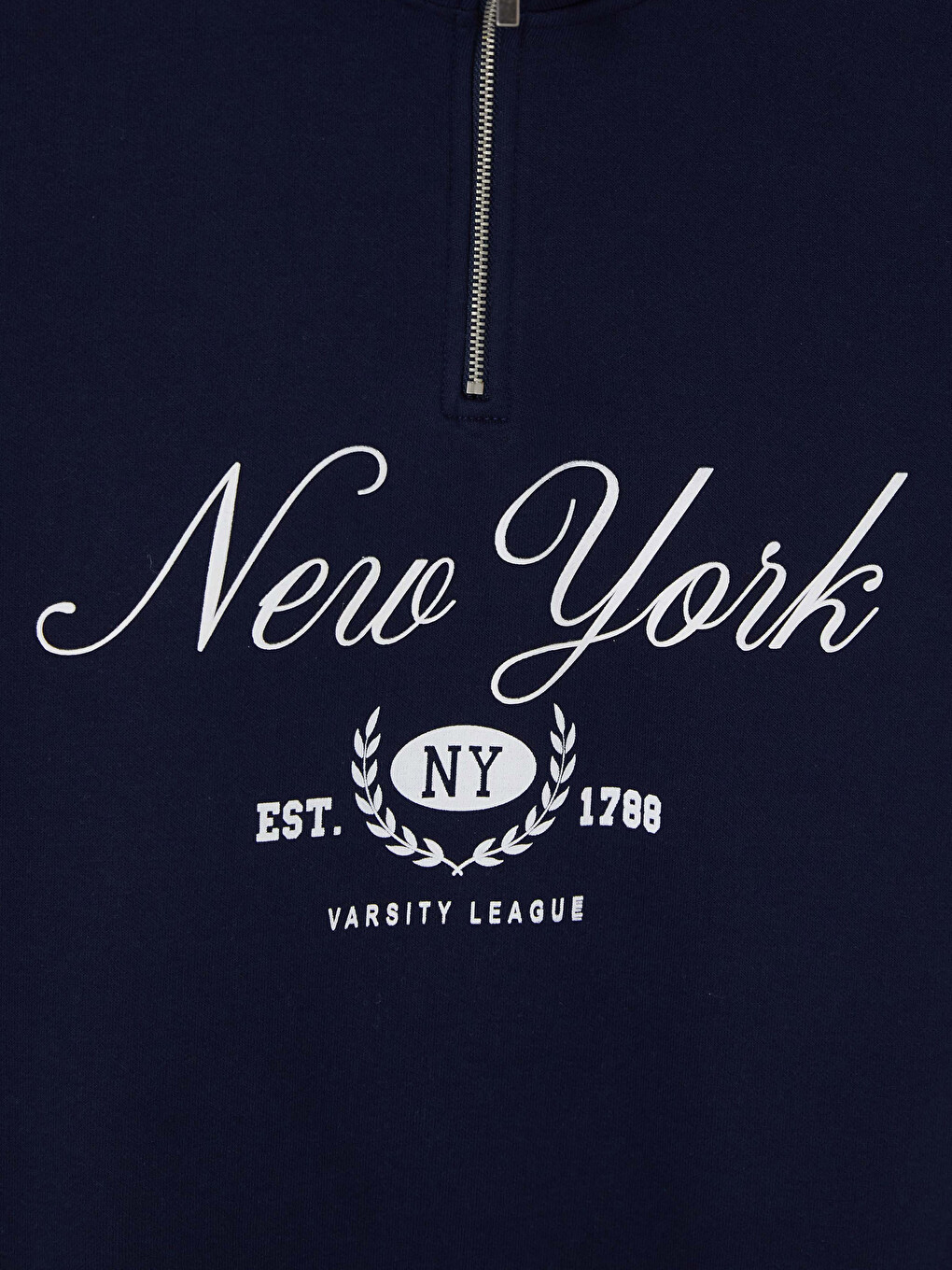 Woman Navy Sweatshirt-2