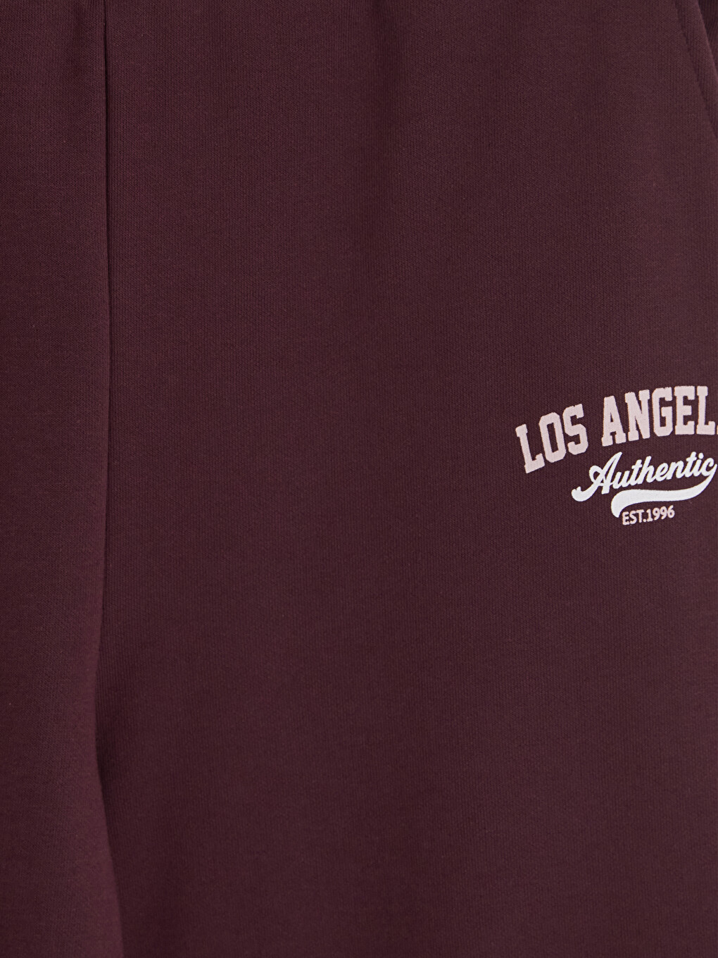 Mürdüm Los Angeles Baskılı Kadın Kalın Eşofman Altı-1