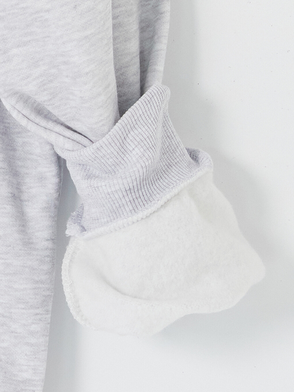 Femër Gri Sweatshirt-1