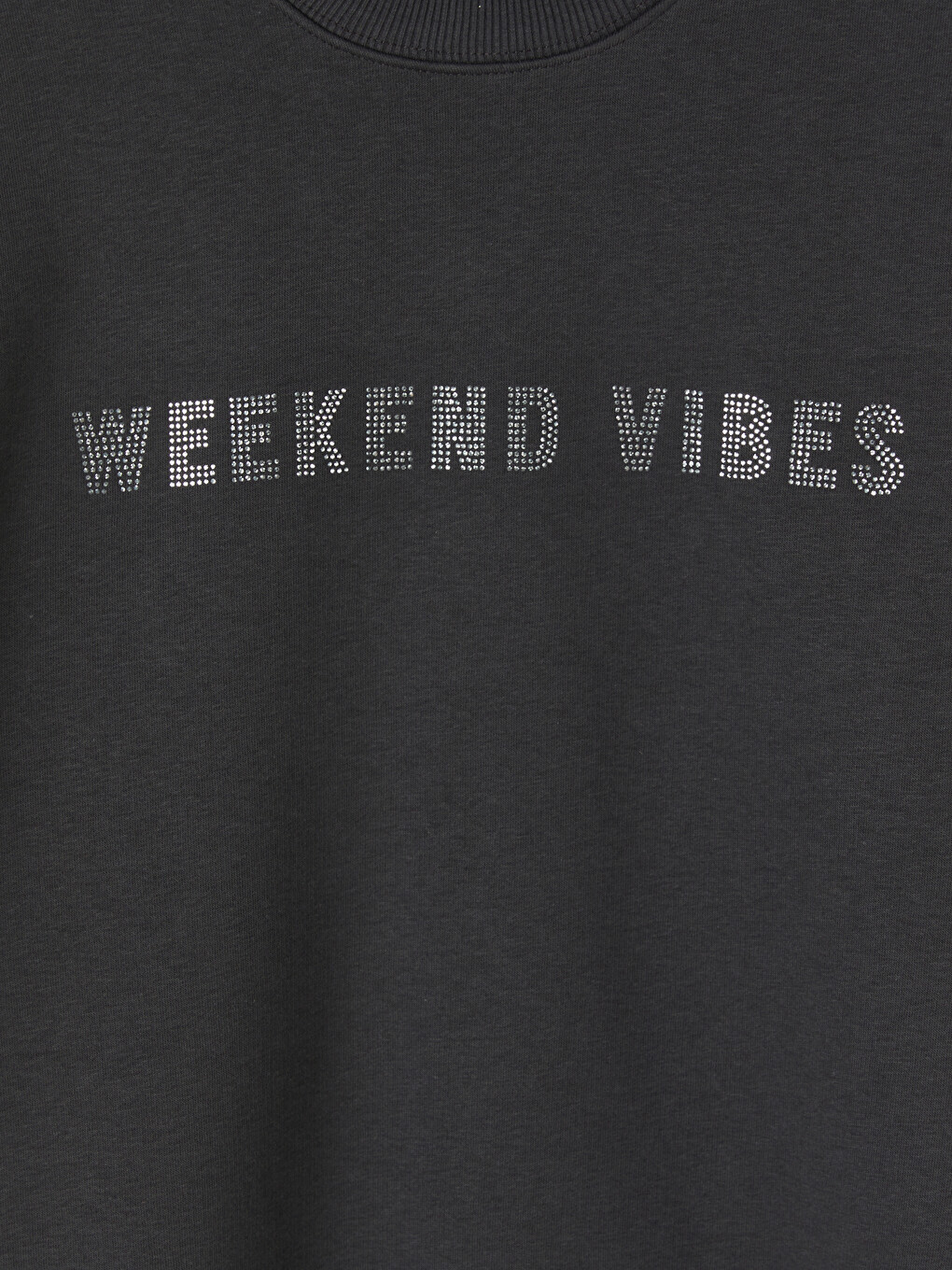 Crew Neck Oversize Women's Sweatshirt-5