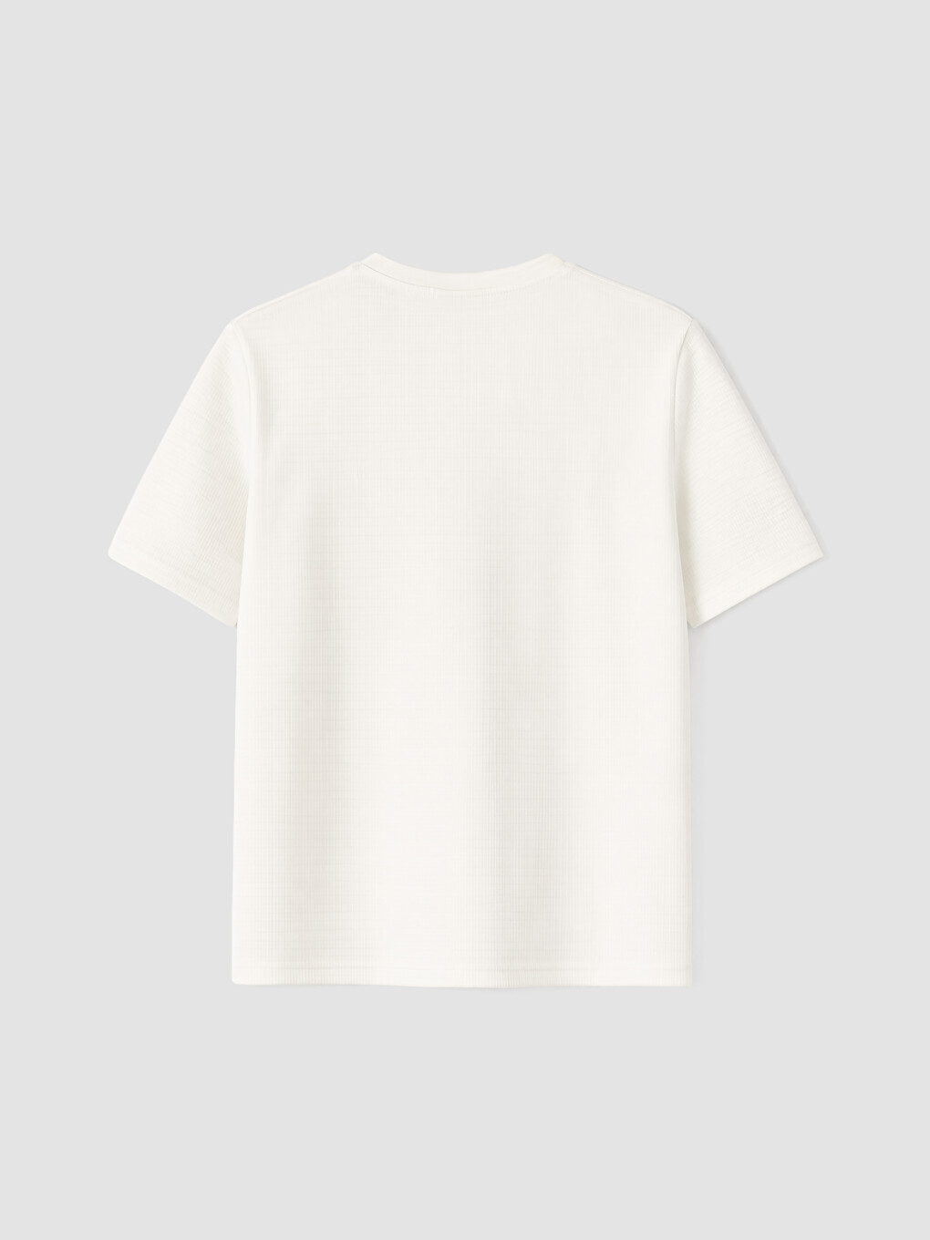 Crew Neck Textured Men's T-shirt-6