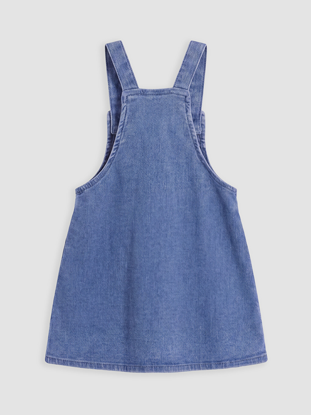 Baby Girls' T-shirt And Jean Dungaree Dress-3