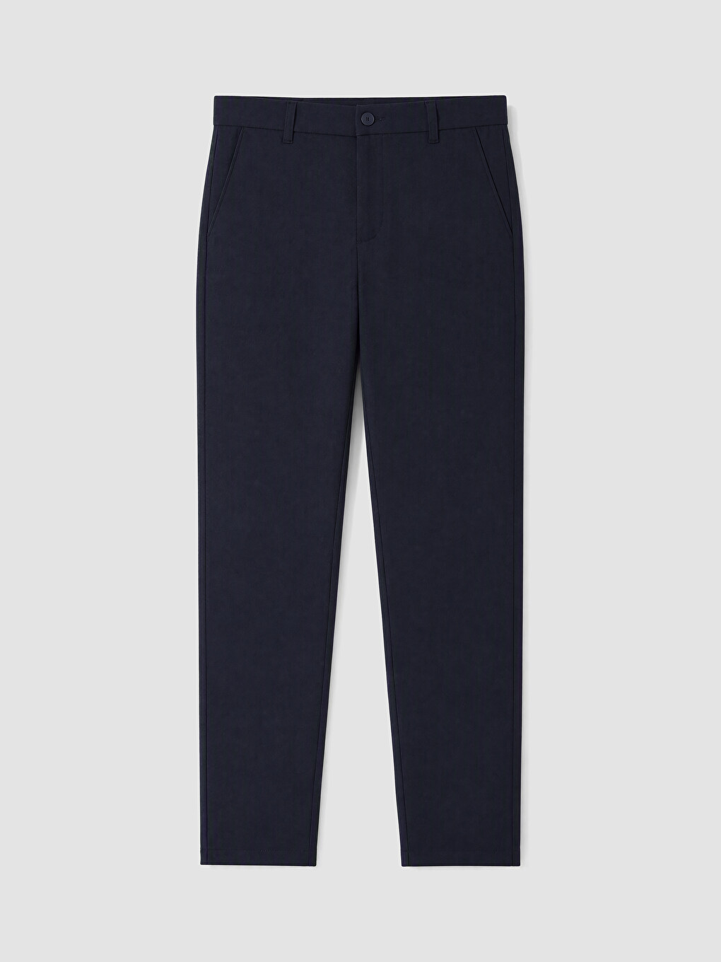 Lacivert Regular Fit Armürlü Erkek Pantolon