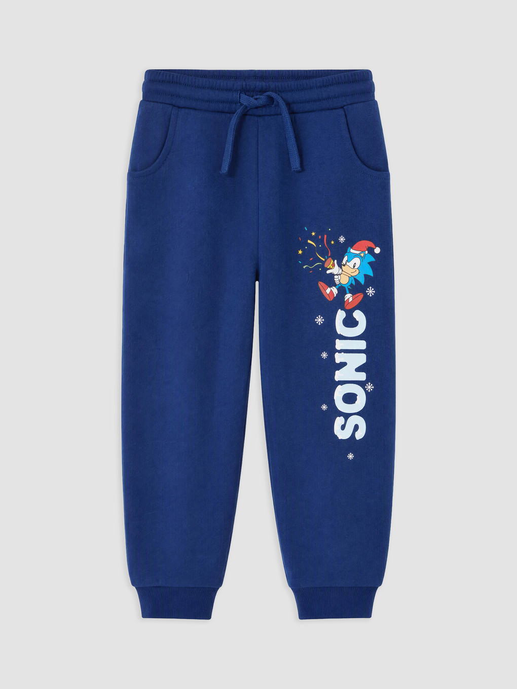 Sonic Printed Boys' Thick Tracksuit Set-3
