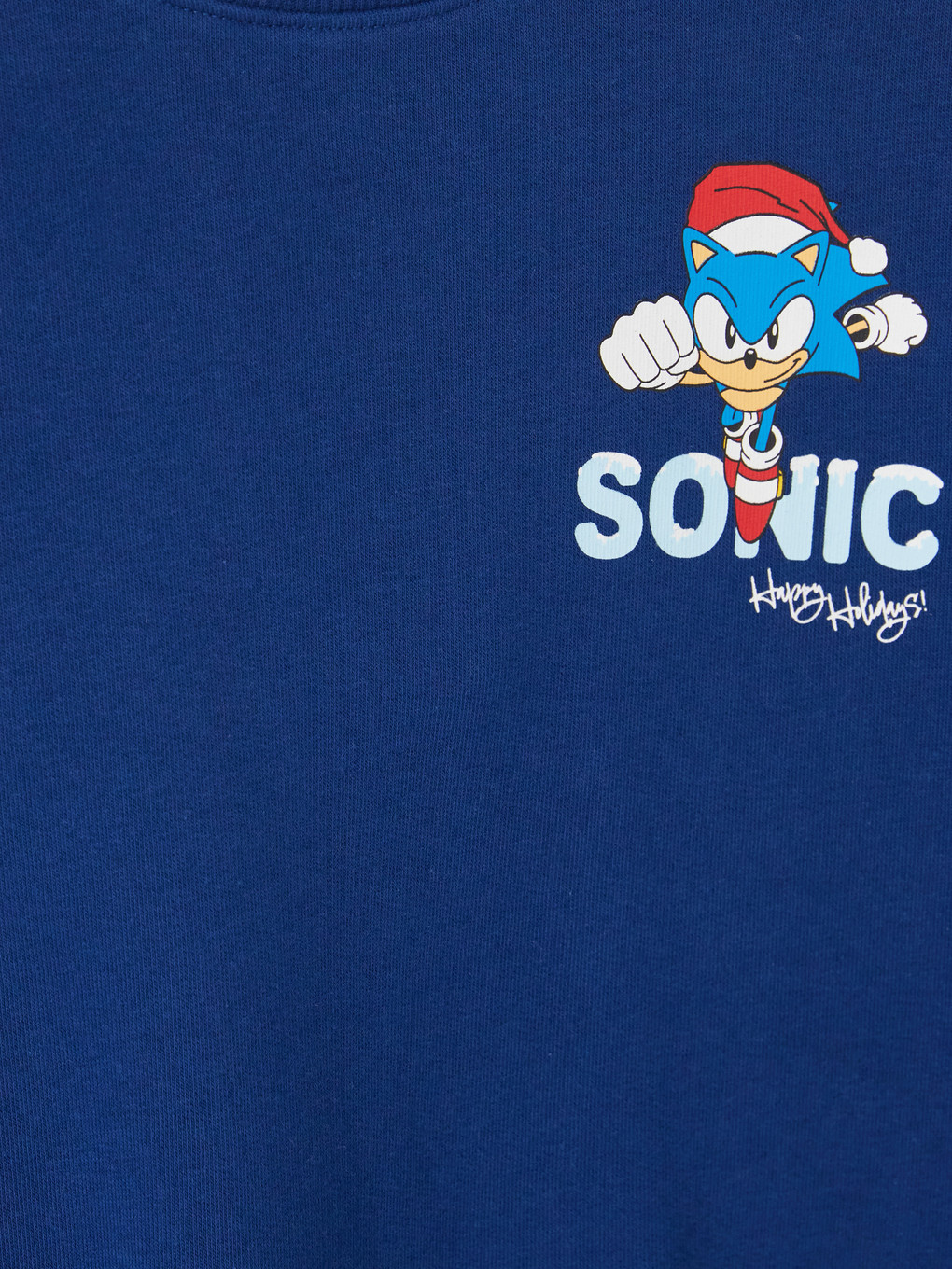 Sonic Printed Boys' Thick Tracksuit Set-5