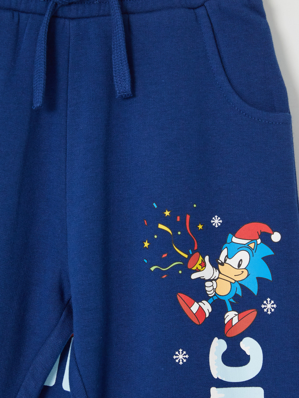 Sonic Printed Boys' Thick Tracksuit Set-8