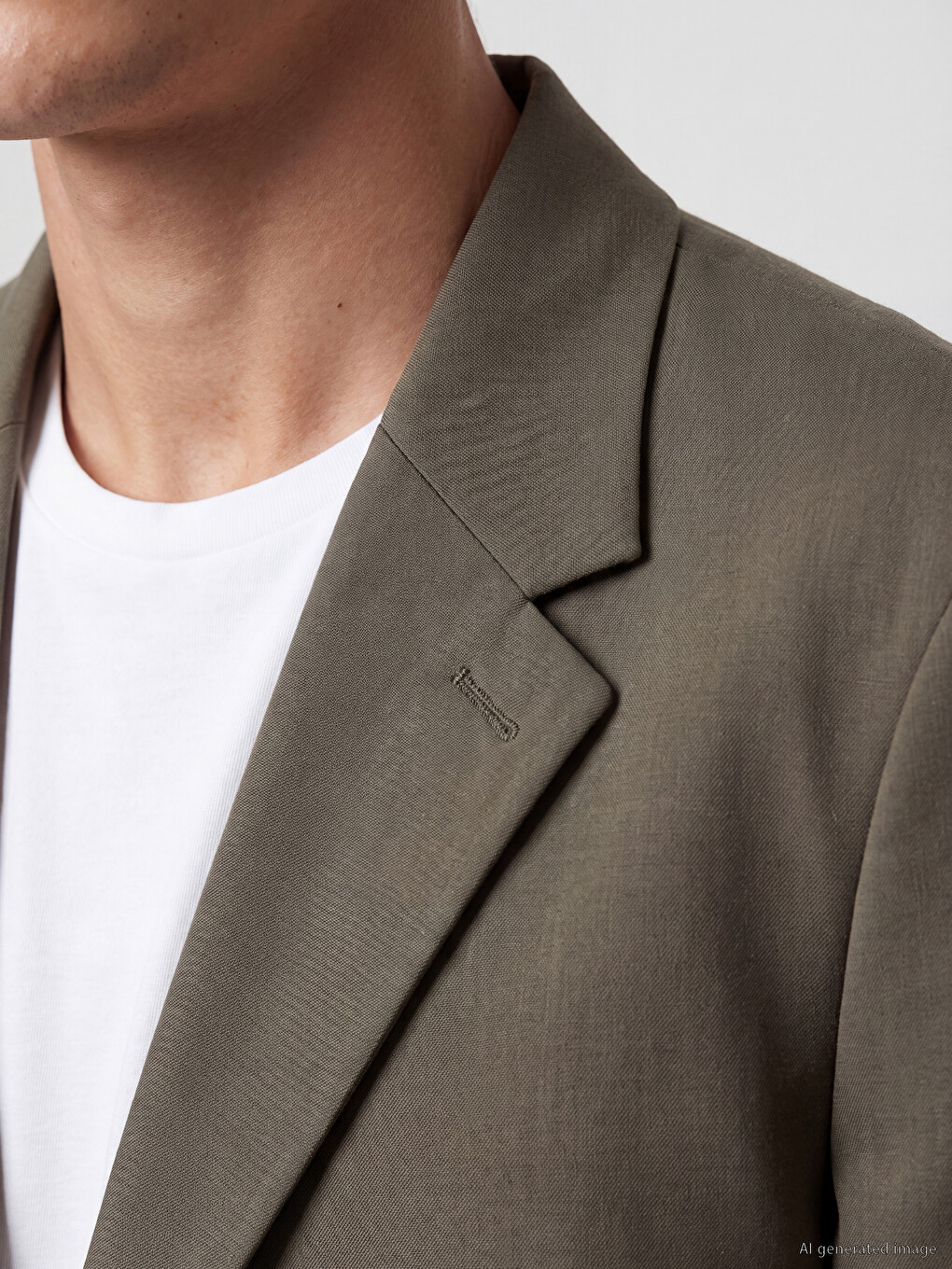Kahverengi Regular Fit Erkek Blazer Ceket-3