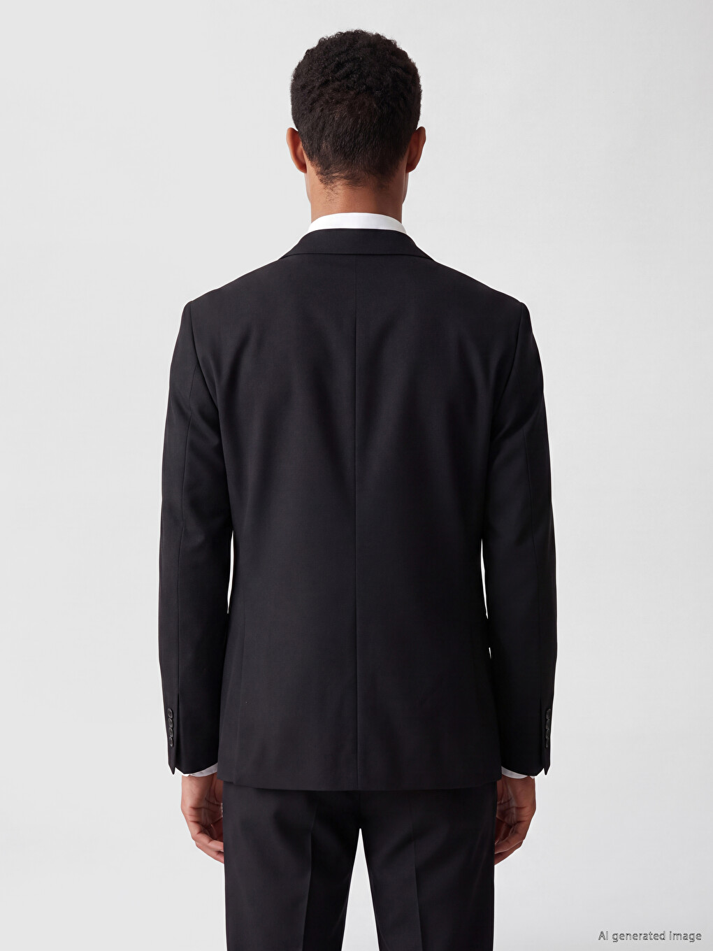 Siyah Regular Fit Erkek Blazer Ceket-2