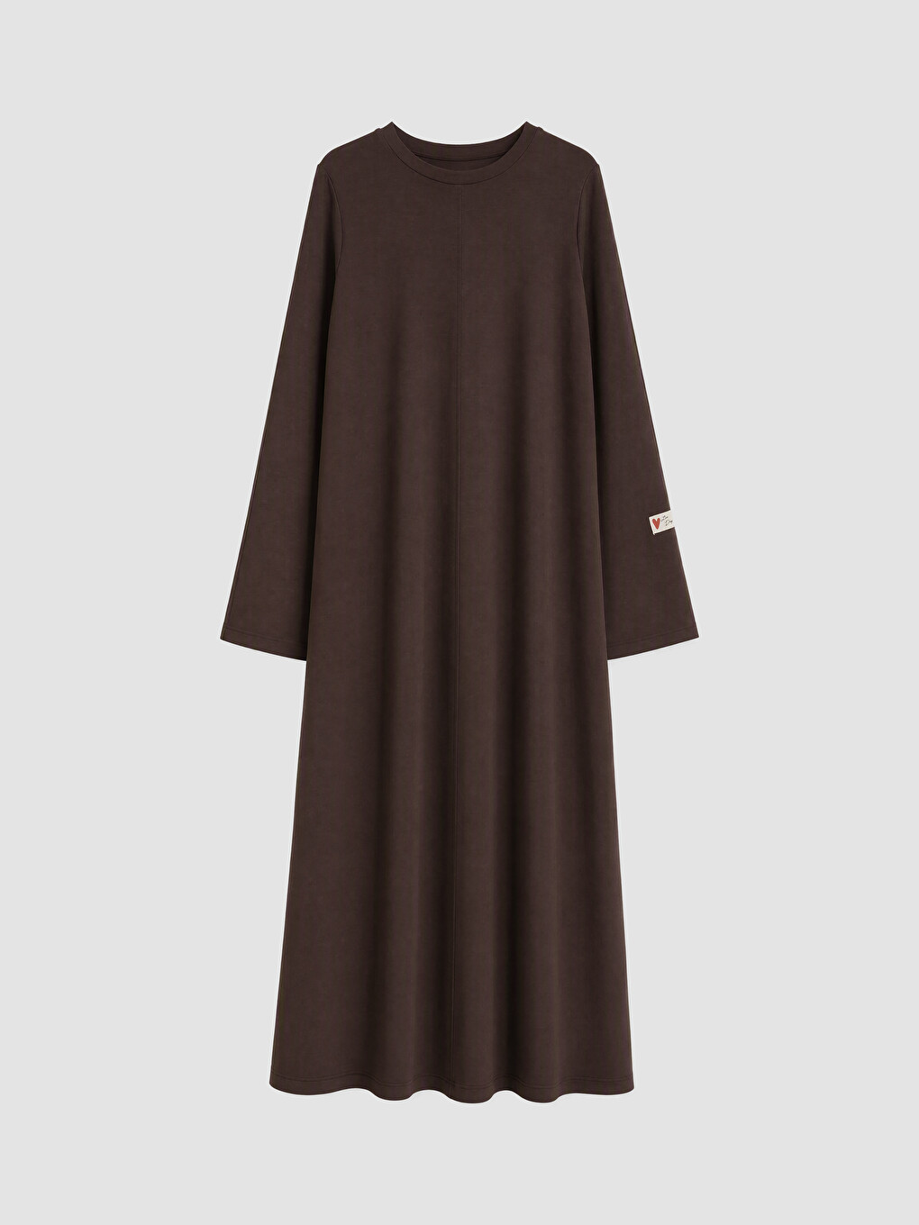 Woman Brown Dress