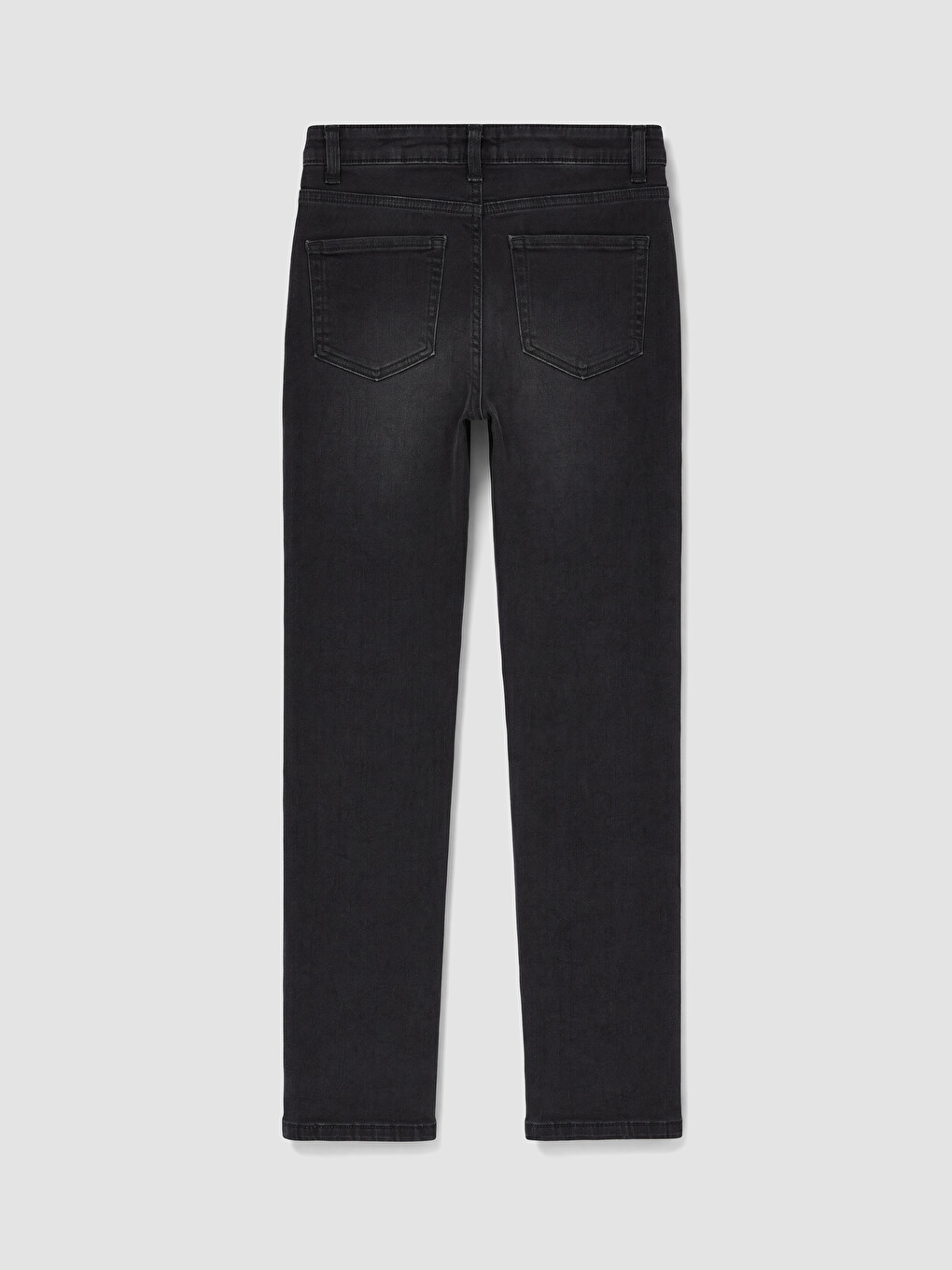 Siyah Slim Fit Kadın Jean Pantolon-6