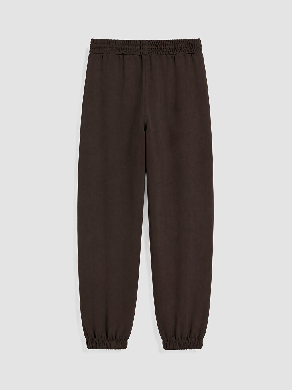 Woman Brown Jogger Sweatpants-2