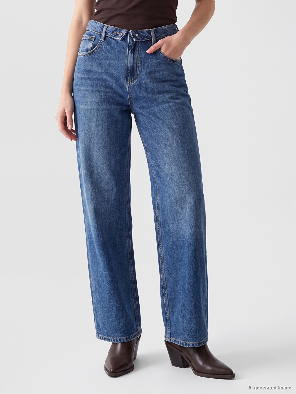 Baggy Fit Women's Jeans-1