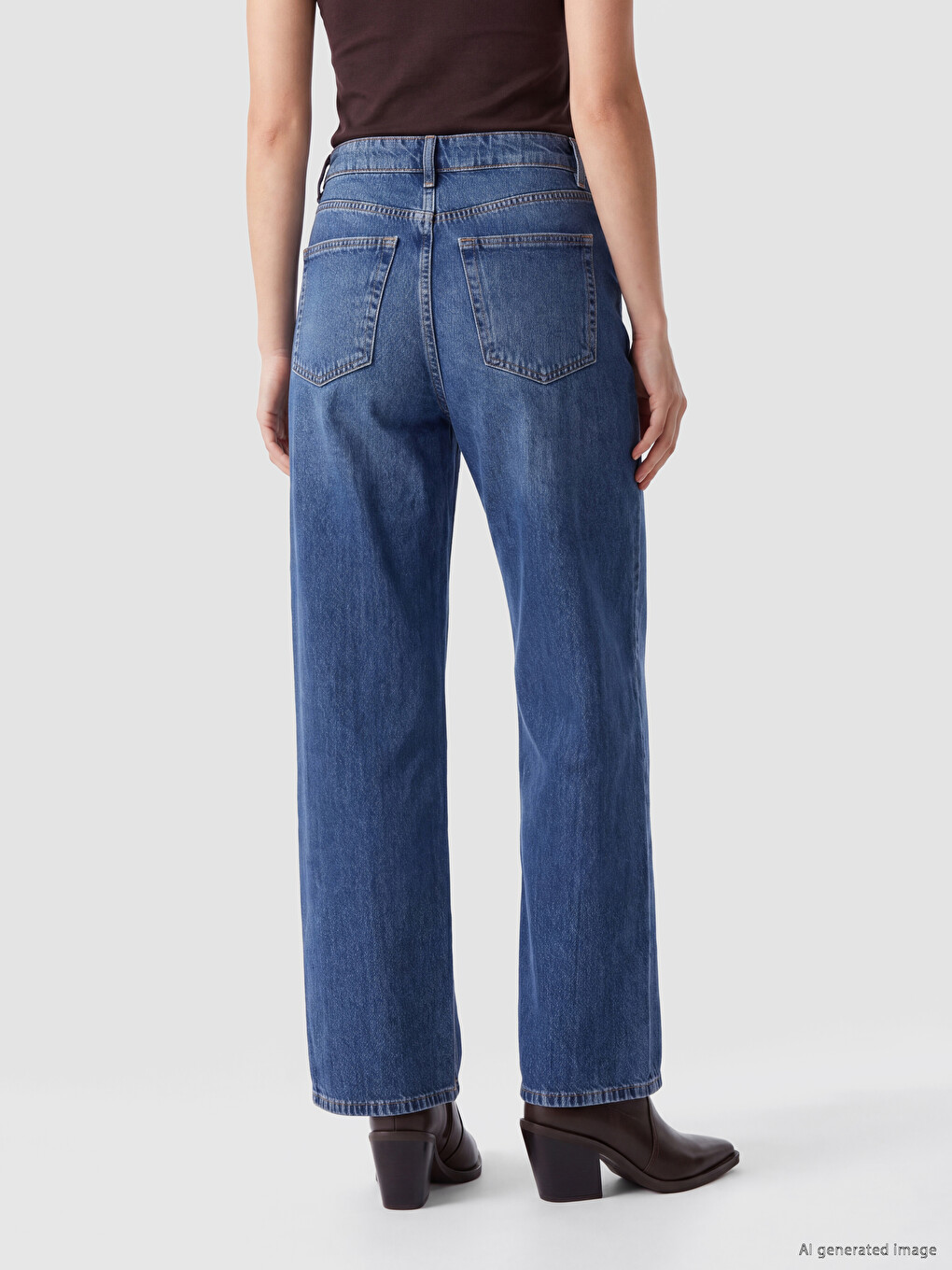 Baggy Fit Women's Jeans-3