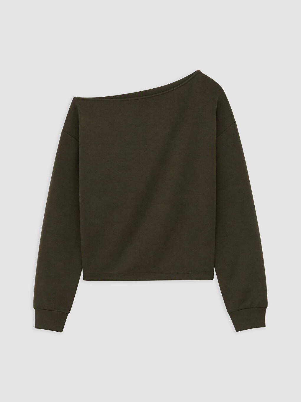 Slash Neck Soft Touch Women's Sweatshirt