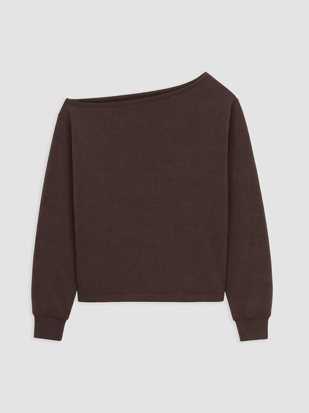 Slash Neck Soft Touch Women's Sweatshirt