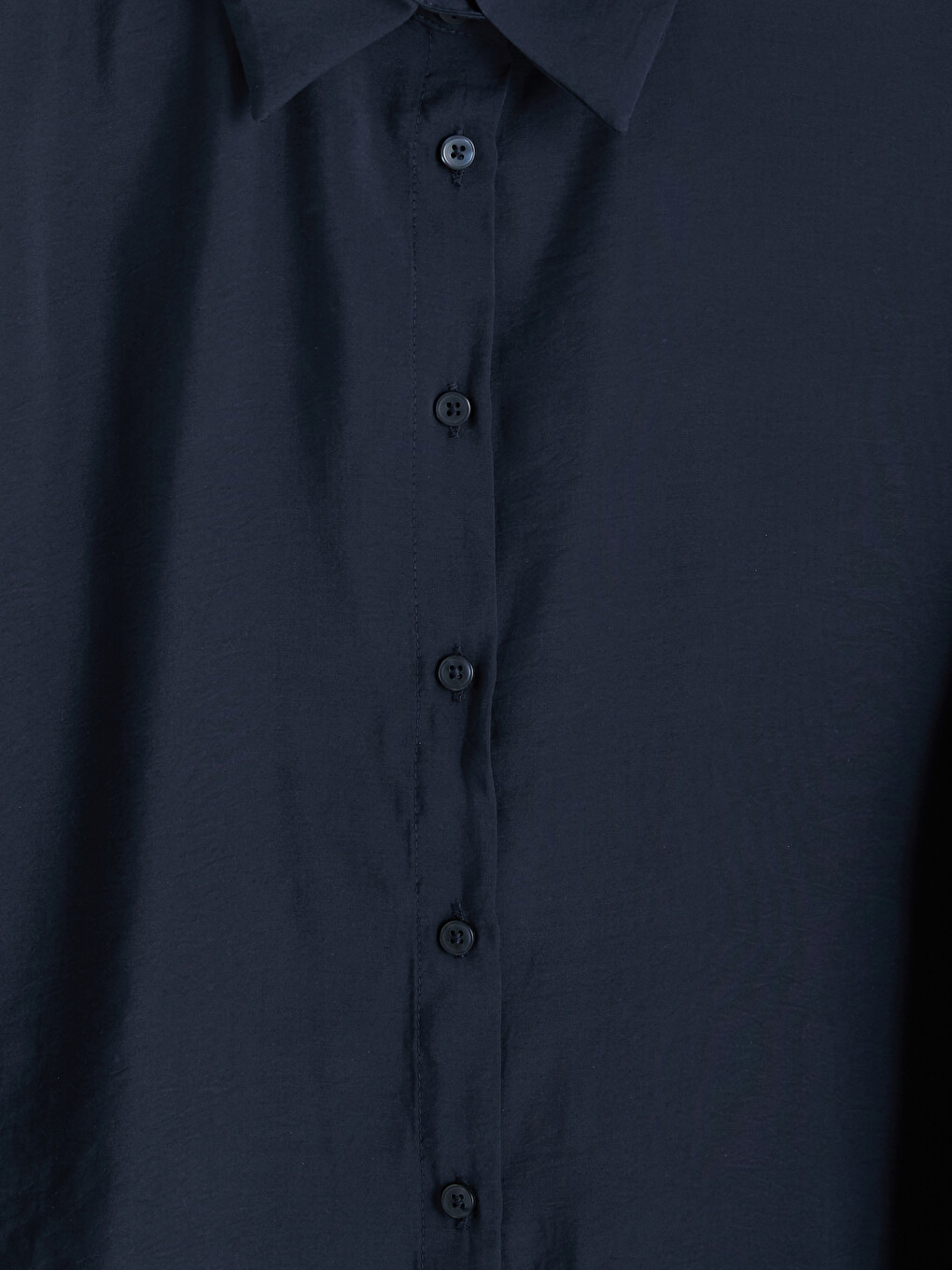 Modal Blended Oversize Women's Shirt Tunic-1